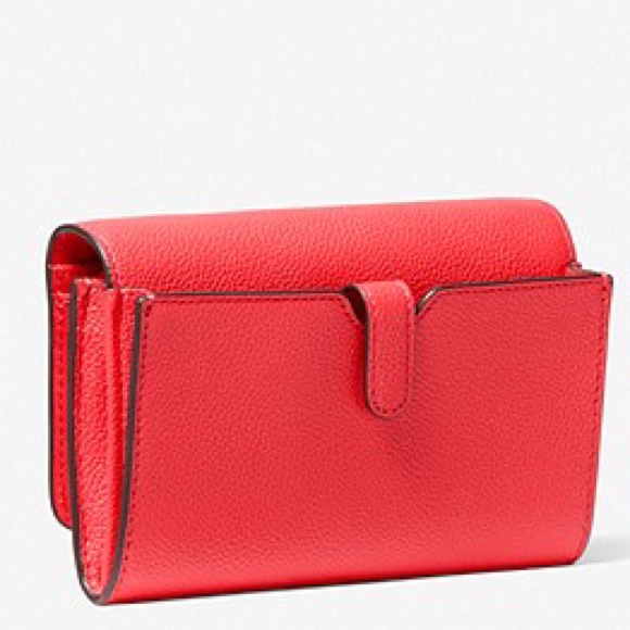 NWT authentic MK leather gold chain crossbody - Picture 7 of 7